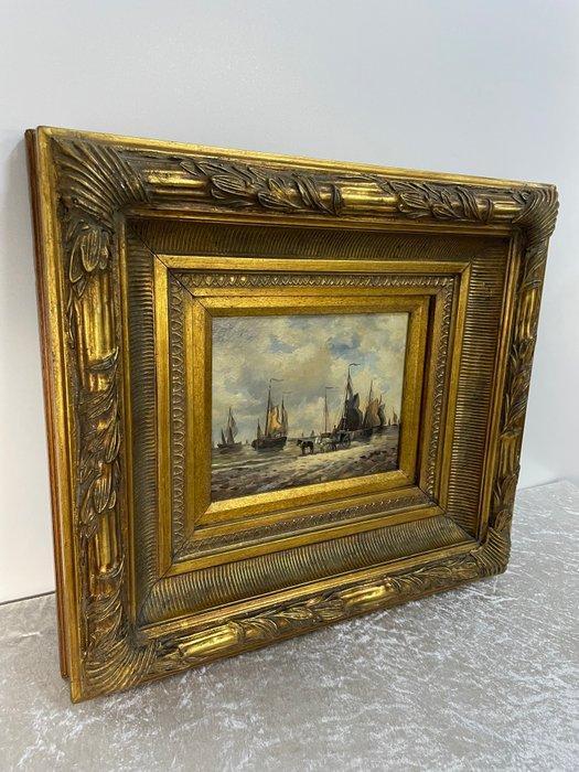 W. Hendriksen - Barok Schilderij Maritiem, Antiek en Kunst, Curiosa en Brocante