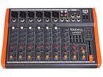 Ibiza Sound MX801 8 Kanaals Stage Mixer Studio Mengpaneel, Muziek en Instrumenten, Microfoons, Nieuw