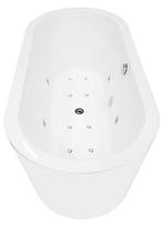 Libero vrijstaande whirlpool ligbad  170x80 + waste wit, Huis en Inrichting, Ophalen of Verzenden, Nieuw