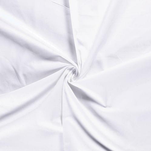 Aanbieding! - Kussenstof wit - Katoenen stof 15m op rol, Hobby en Vrije tijd, Stoffen en Lappen, 120 cm of meer, 200 cm of meer