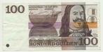 Nederland 100 Gulden 1970 Michiel de Ruyter, Timbres & Monnaies, Billets de banque | Pays-Bas, Los biljet, Ophalen of Verzenden