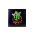 MEXICO CAFE LICHTBORD 25 LEDS 40X40X2.8CM (Verlichting)