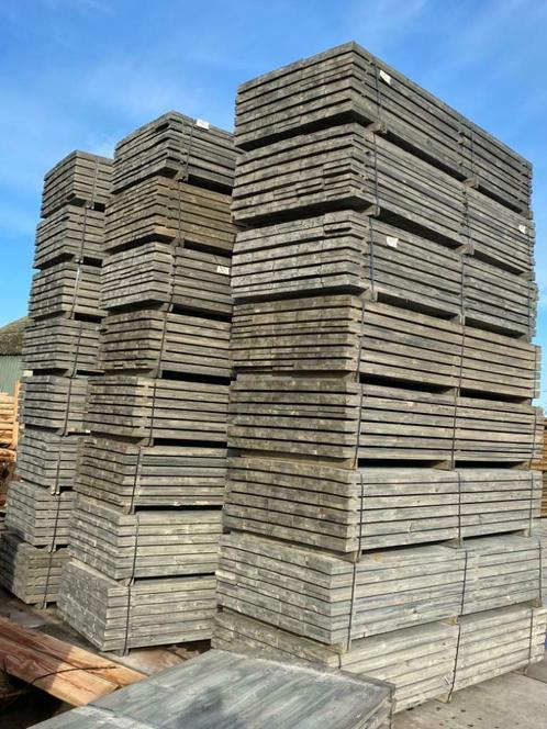 Vergrijsd steigerhout, Doe-het-zelf en Bouw, Hout en Planken, Steigerhout, 250 tot 300 cm, Geïmpregneerd, 25 tot 50 mm, Nieuw