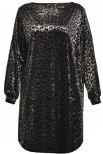 Tuniek Gozzip velvet animal print maat M=46/48, Vêtements | Femmes, Blouses & Tuniques, Verzenden