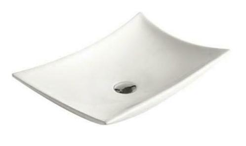 Raaf opbouw wastafel M/kraangat 56x37x10,5cm, Doe-het-zelf en Bouw, Sanitair, Ophalen of Verzenden