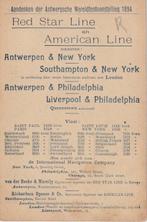 Belgique - Maritime, Publicité, Navires - Antwerp - Carte, Gelopen