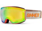 Sinner BOREAS skibril - Oranje Neon - Sintrast® Lens, Verzenden, Zo goed als nieuw