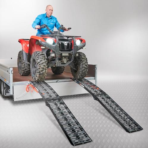 Datona Extra verstevigde aluminium zwarte oprijplaat, Auto diversen, Auto-accessoires, Ophalen of Verzenden