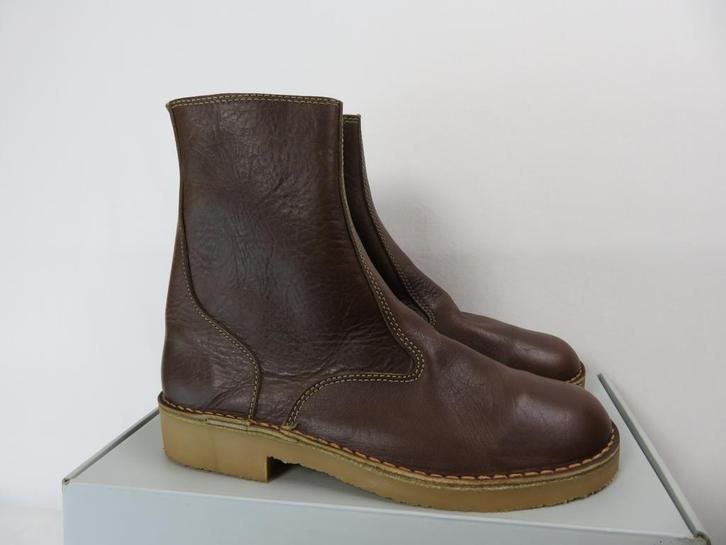 Echt leder herenschoenen laarzen 43 — nieuw, topcomfort nu, Kleding | Heren, Schoenen, Boots, Bruin, Nieuw, Verzenden