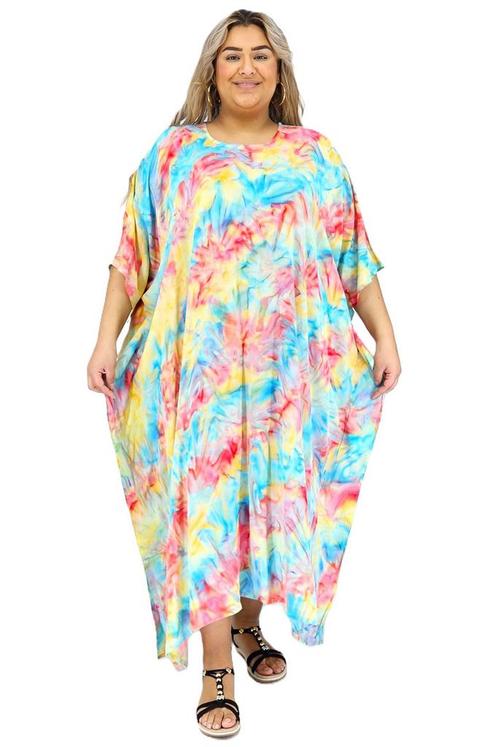 Luna Serena kaftan 7346-60 bigMaat 46/48 (XL) of groter, Kleding | Dames, Jurken, Overige kleuren, Nieuw, Maat 46/48 (XL) of groter