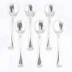 J.M. van Kempen & Zoon - IJslepel - model Dubbel rondfilet, Antiek en Kunst, Antiek | Zilver en Goud