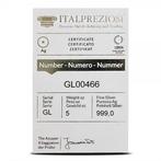 5 Troy Ounce - Zilver .999 - 5 oz ITALPREZIOSI 999 Fine, Postzegels en Munten, Edelmetalen en Baren