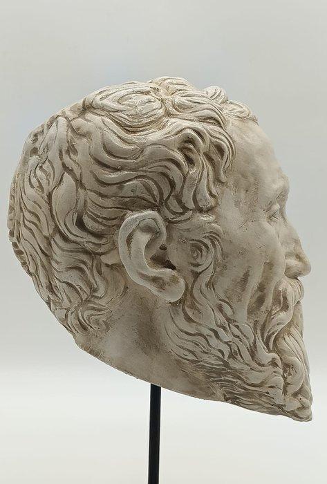 sculptuur, Michelangelo Buonarroti - 34 cm - marmerstof, Antiquités & Art, Curiosités & Brocante