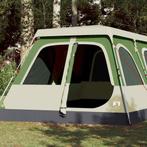 vidaXL Koepeltent 10-persoons snelontgrendeling groen, Caravans en Kamperen, Verzenden, Nieuw