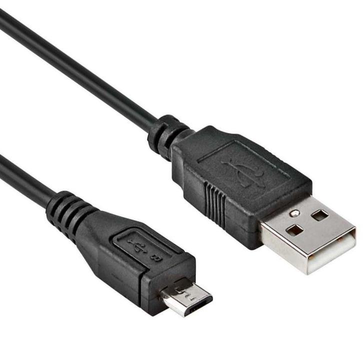Micro Usb Kabel 1,00M (Nieuw) (Xbox One Accessoires), Games en Spelcomputers, Spelcomputers | Xbox One, Nieuw, Ophalen of Verzenden