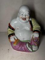 Beeldje - statuette de Bouddha rieur en porcelaine (2) -