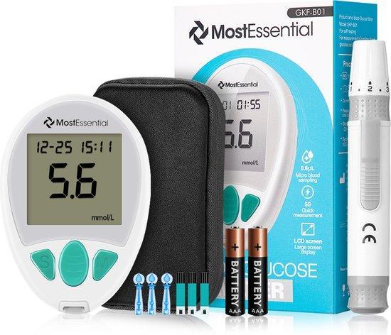 2dekans | MostEssential Premium Glucosemeter Startpakket -, Autos : Divers, Modes d'emploi & Notices d'utilisation, Enlèvement ou Envoi