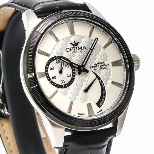 Optima - MONITOR - Limited Edition - OSA465A-SBL-1 - Sans, Handtassen en Accessoires, Horloges | Heren