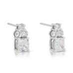 Oorbellen - 18 karaat Witgoud - 2.40ct. tw. Diamant, Nieuw