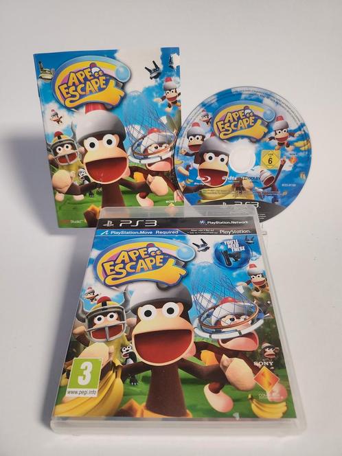 Ape Escape Playstation 3, Games en Spelcomputers, Games | Sony PlayStation 3, Zo goed als nieuw, Ophalen of Verzenden