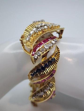 Armband - 18 karaat Geel goud, Vintage 18k gouden beschikbaar voor biedingen