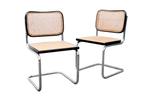 Gavina - Marcel Breuer - Chaise (2) - Cesca chair - Métal