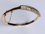 Armband - 18 karaat Geel goud - 3.80ct. tw. Diamant, Handtassen en Accessoires, Antieke sieraden