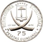 Equatoriaal-Guinea. 75 Pesetas Guineanas 1970 Abramo