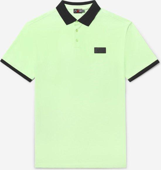 2dekans | AB Lifestyle - Regular Polo | Pastelgroen / Zwart, Vêtements | Hommes, Polos, Enlèvement ou Envoi