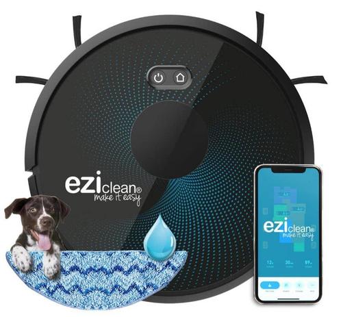 Eziclean Aqua-Connect x850 – Robotstofzuiger Met, Elektronische apparatuur, Stofzuigers, Refurbished, Verzenden