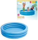 2dekans | Intex Opblaasbaar Zwembad Crystal - 3 Rings -, Tuin en Terras, Ophalen of Verzenden, Nieuw