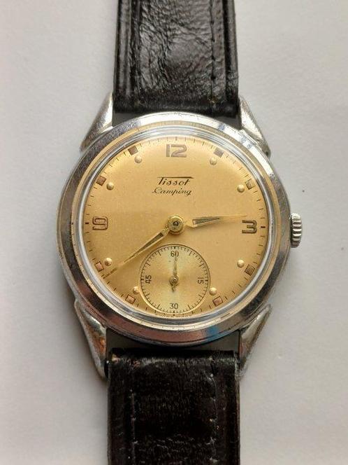 Tissot - Camping - Zonder Minimumprijs - Heren - 1950-1959, Handtassen en Accessoires, Horloges | Heren