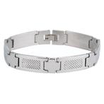 Fako Bijoux® - Stalen Herenarmand - Armband Voor Heren - RVS, Handtassen en Accessoires, Armbanden, Verzenden, Nieuw