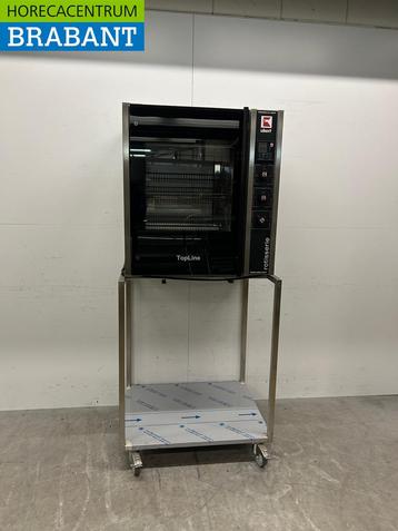 RVS Ubert RT-403 Kippengrill Grill 5 mandjes 400V Horeca, Ophalen of Verzenden