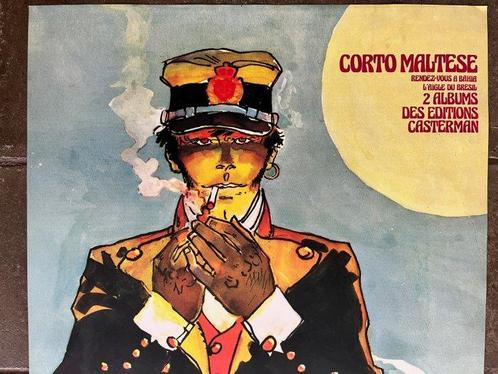 Pratt, Hugo - 1 Poster - Corto Maltese - Corto allumant sa, Boeken, Strips | Comics