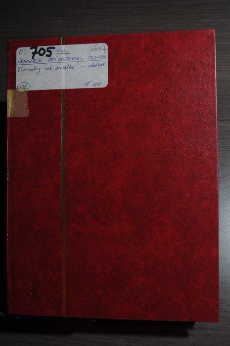 Frankrijk - Verzameling met veel pre-cancels in stockboeken,, Postzegels en Munten, Postzegels | Europa | Frankrijk