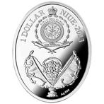 Niue. 1 Dollar 2023 16.8g 1$ Niue Egg With Watch Faberge
