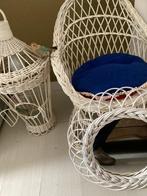 Kindermeubels (3) - Rattan, Glas, Katoen - Lamp spiegel