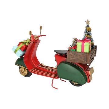 Figurine - Kerstdecoratie - vespa - Métal beschikbaar voor biedingen
