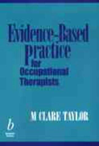 Evidence-Based Practice for Occupational Therapists, Verzenden, M. Clare Taylor