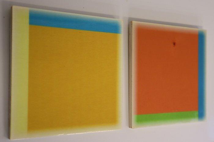 Wolfgang Kleinöder - färgplattor, Antiek en Kunst, Kunst | Schilderijen | Modern