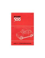 1966 FIAT 500 INSTRUCTIEBOEKJE ITALIAANS, Autos : Divers, Modes d'emploi & Notices d'utilisation