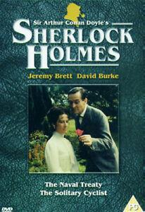 Sherlock Holmes: The Naval Treaty/The Solitary Cyclist DVD, Cd's en Dvd's, Dvd's | Overige Dvd's, Zo goed als nieuw, Verzenden