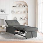vidaXL 3-in-1 Sofabed - Uittrekbaar Ontwerp, Donkergrijze, Verzenden, Nieuw
