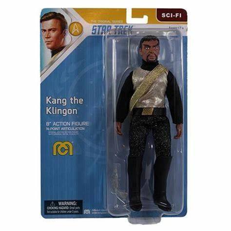 Star Trek The Original Series Action Figure Kang the Klingon, Verzamelen, Film en Tv, Ophalen of Verzenden