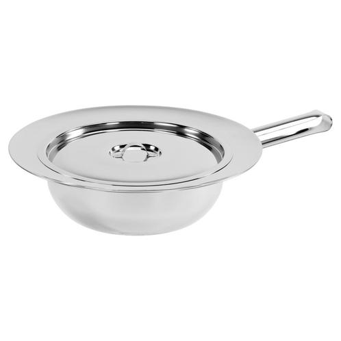 Bedpan rond RVS / ondersteek, Diversen, Verpleegmiddelen, Ophalen of Verzenden