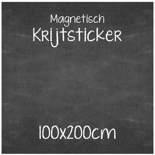 Magnetische Krijtsticker 100x200 cm, Maison & Meubles, Accessoires pour la Maison | Cadres, Envoi