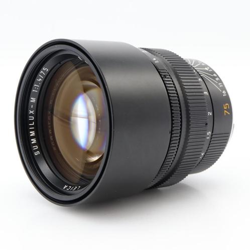 Leica 11815 Summilux-M 75mm f/1.4 | Tweedehands, Audio, Tv en Foto, Foto | Lenzen en Objectieven, Zo goed als nieuw, Verzenden