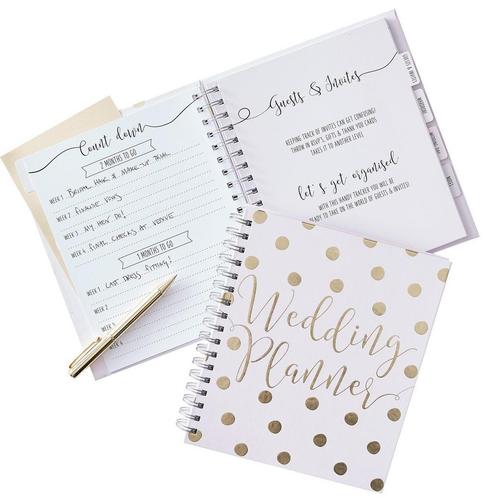 Wedding Planner 22cm, Hobby en Vrije tijd, Feestartikelen, Nieuw, Verzenden