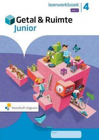 Getal en Ruimte Junior leerwerkboek blok 1 groep 4 (per stuk, Livres, Livres scolaires, Envoi